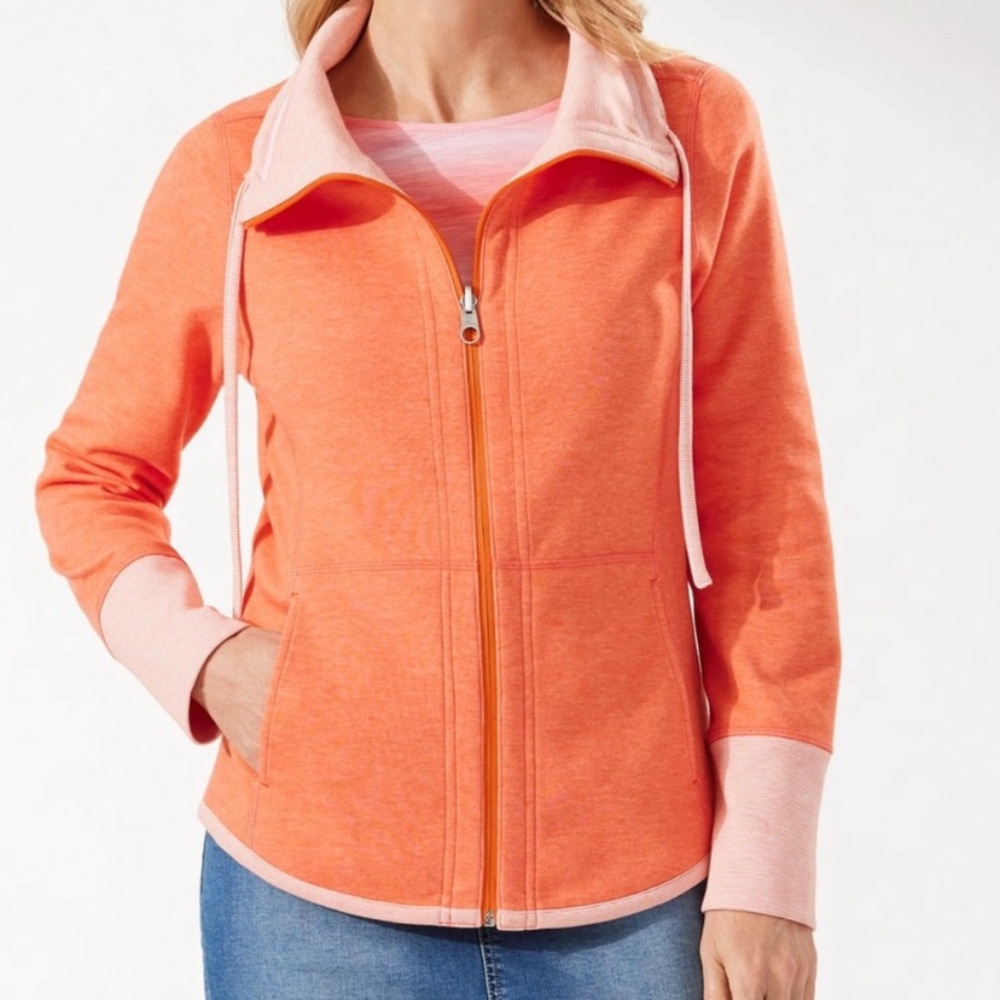 Tommy Bahama full zip sweatshirt. NWT